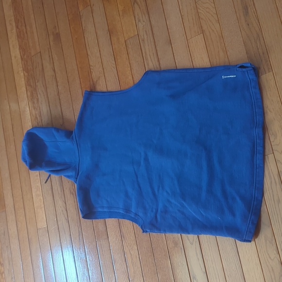 The Rock's Iron Paradise Terry Tank Top Hoodie (Very Good Condition) - Picture 6 of 9